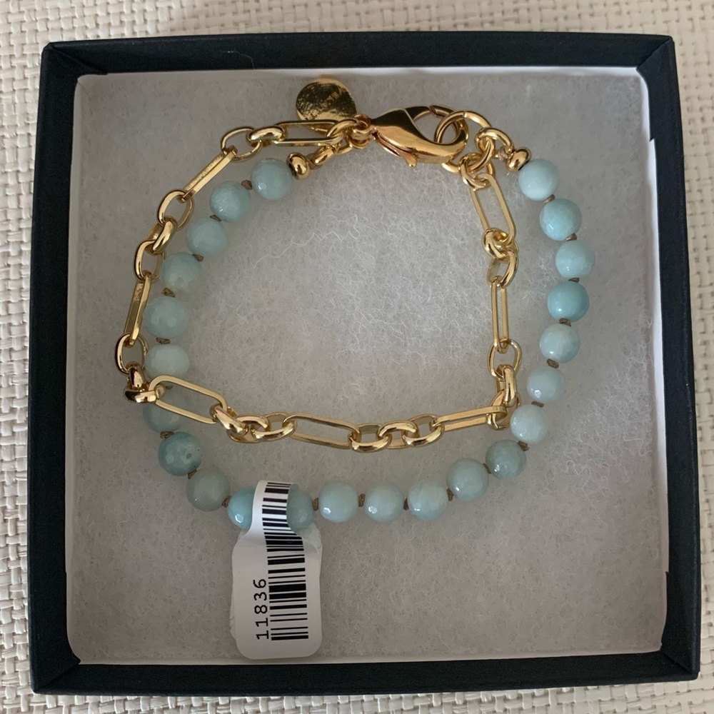 NWT Blue Beetle Nantucket Bracelet